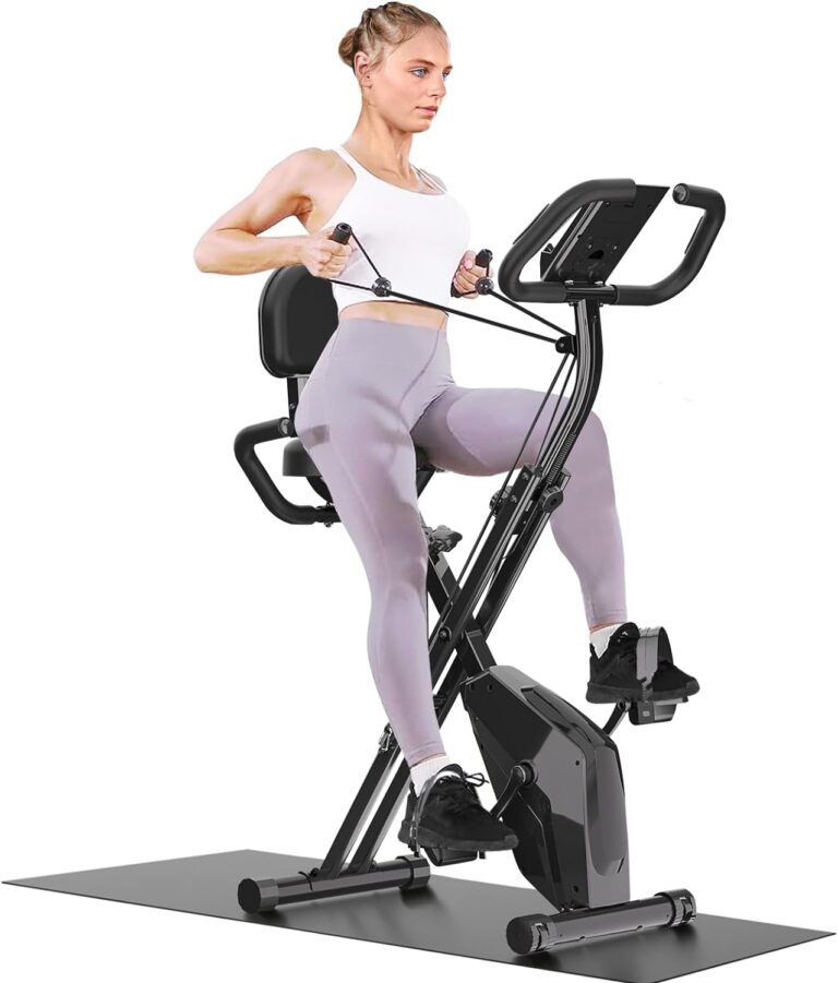 <center> Review Bicicleta Estática Plegable DSKEUZEEW. Innovación para un Fitness en Casa Sin Precedentes</center>