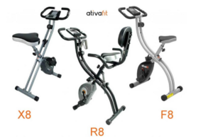 <center>Comparativa Bicicletas estáticas AtivaFit R8, F8 y X8. Análisis y Opiniones.</center>